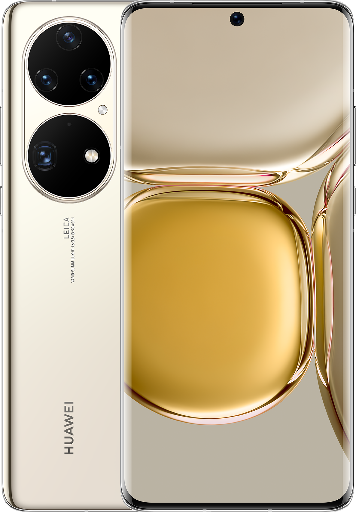 Huawei P50 Pro,4G, 256GB, Cocoa Gold - eXtra Oman