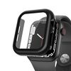 Hyphen Apple Watch Series 7 Protector Tempered Glass Bumper for 41MM, Black