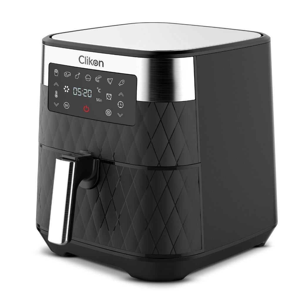 Clikon AIRCHEF Digital Air Fryer With Convection,6.0L, 1700W, Silver