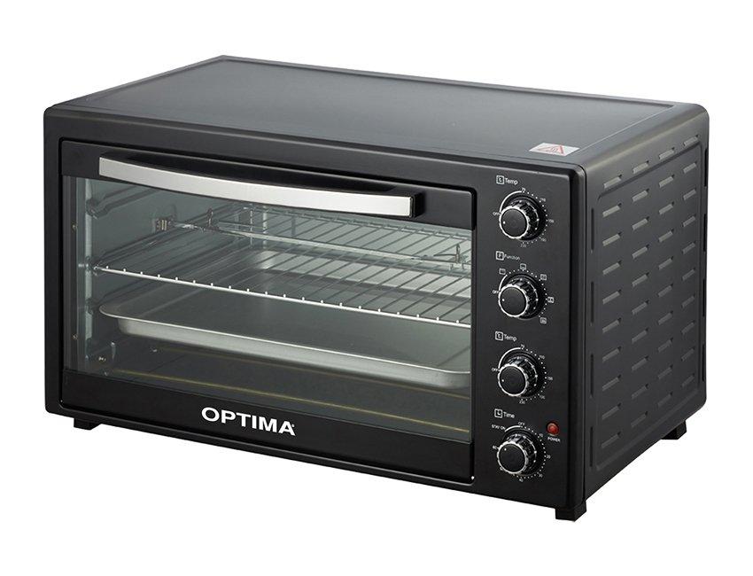 Optima Electric Oven Toaster With Convection, 60.0L, 2200W, Black