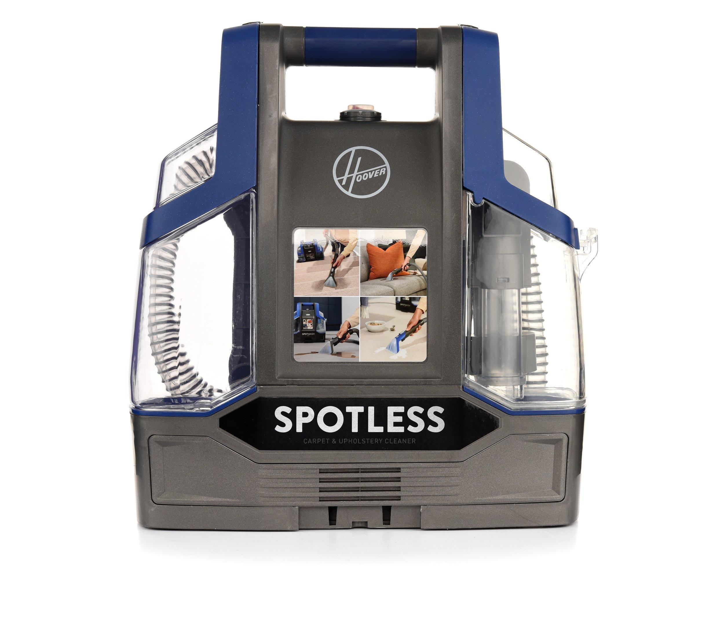 Buy Hoover Portable Carpet & Upholstery and Floor Spot Cleaner, Blue/Gray in Saudi Arabia