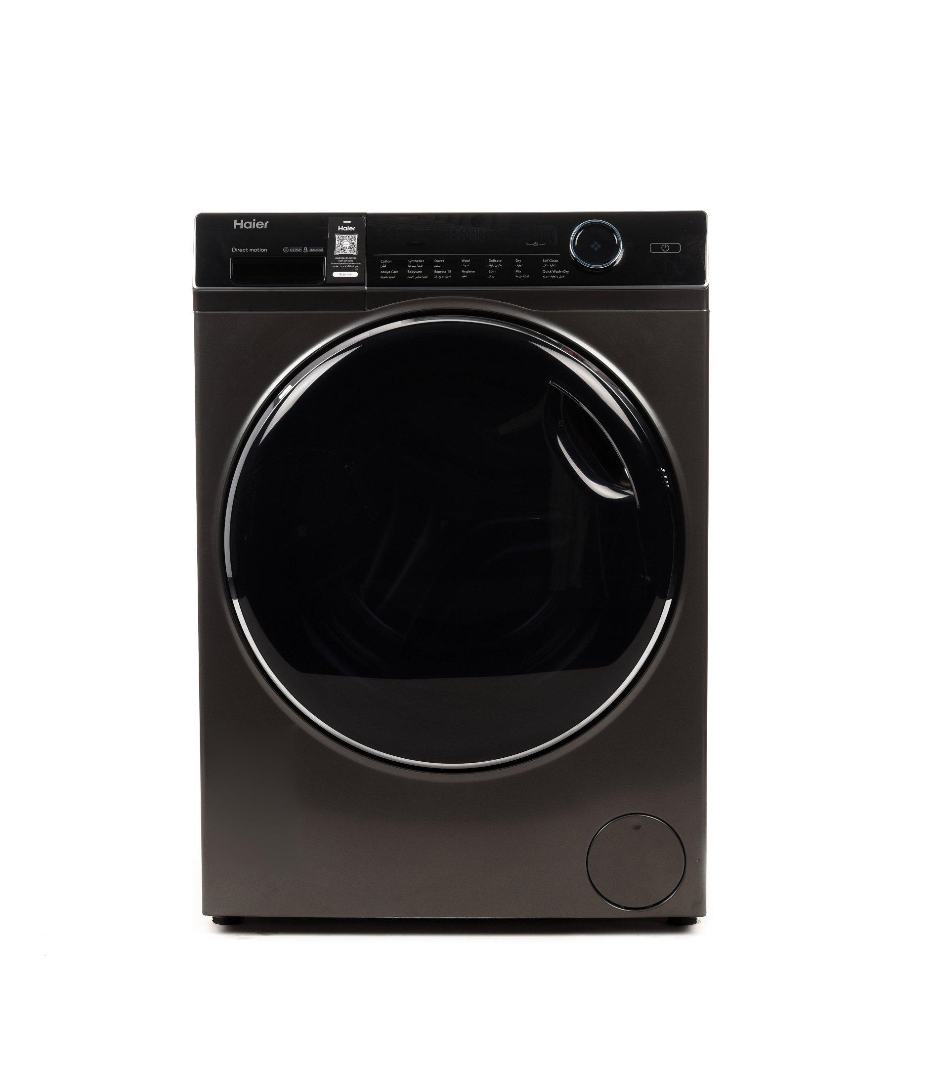 Haier Front Load Washer Dryer Combo 12 8 kg 1400 RPM Black