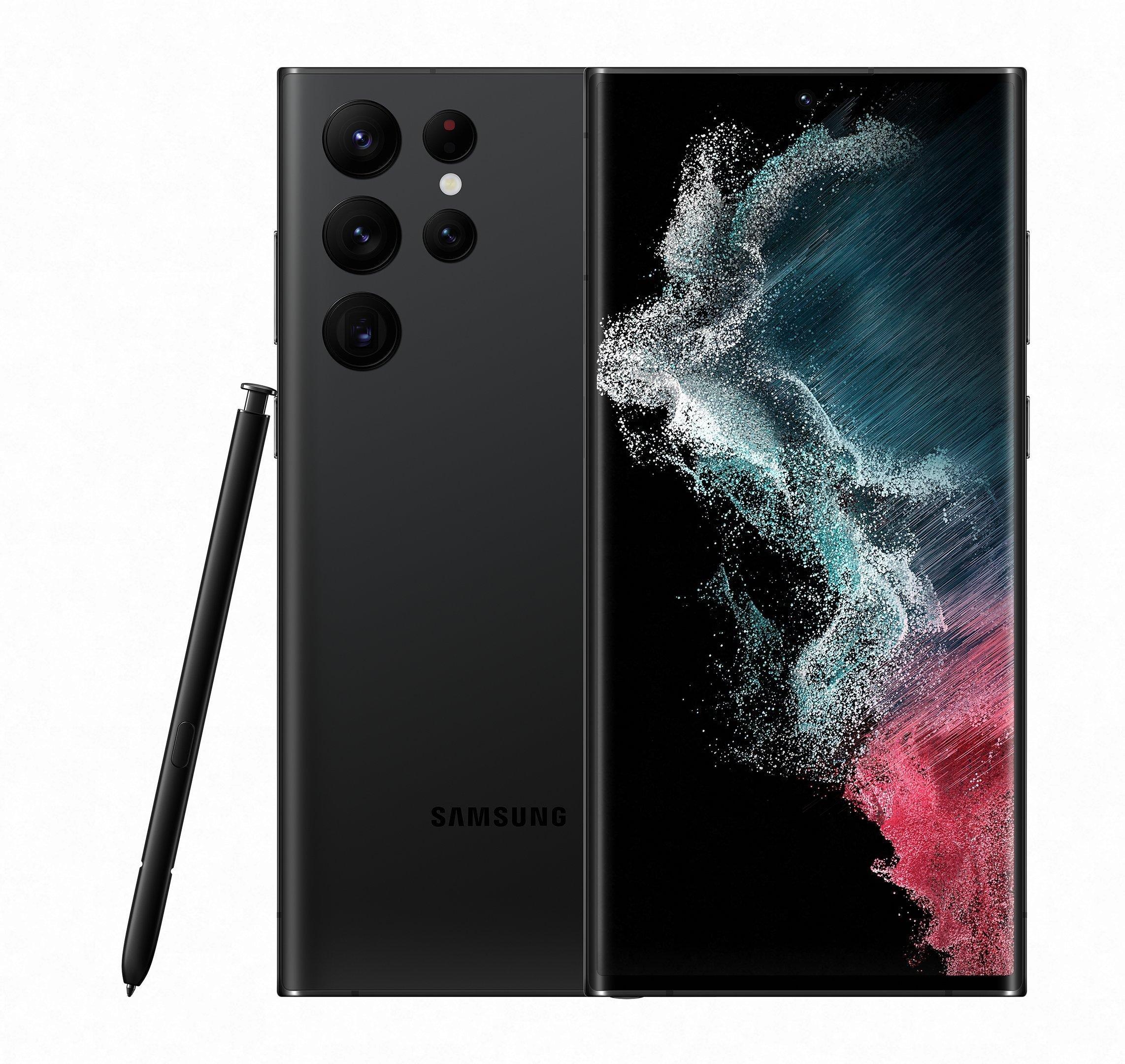 Buy Samsung Galaxy S22 Ultra, 5G, 512GB, Phantom Black in Saudi Arabia