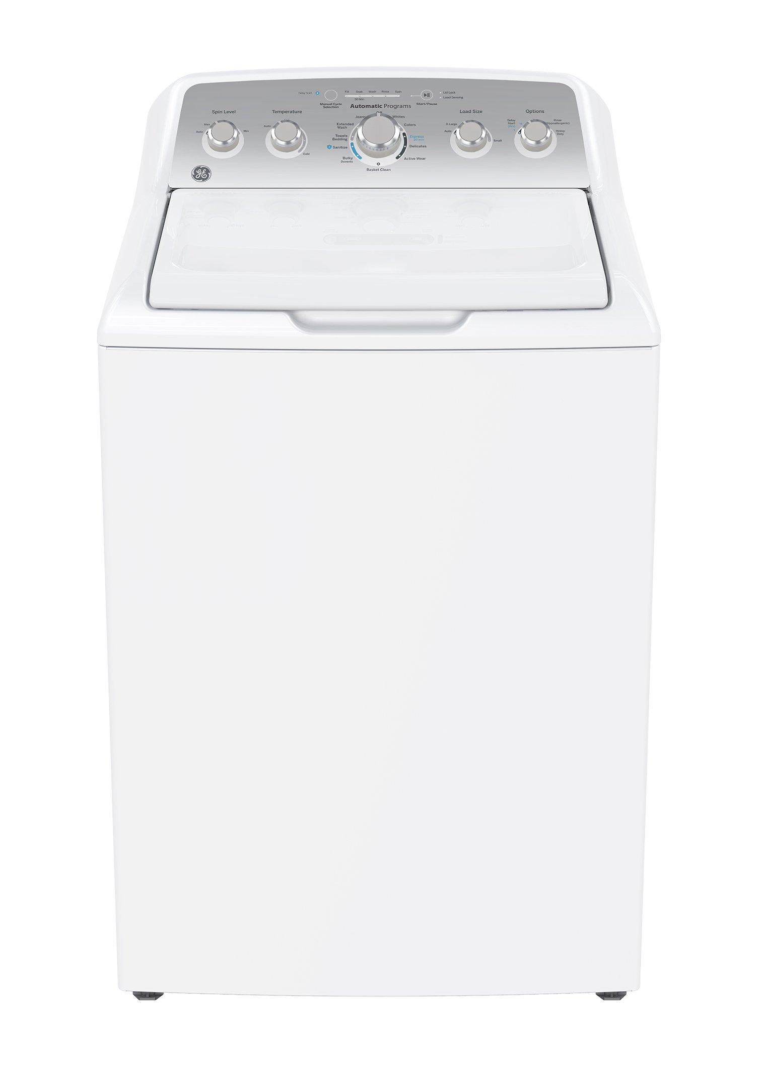 GE Top Load Washing Machine 11kg, White eXtra