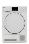 Sharp Condenser Tumble Clothes Dryer LED Display,7.0KG, 2700W, White