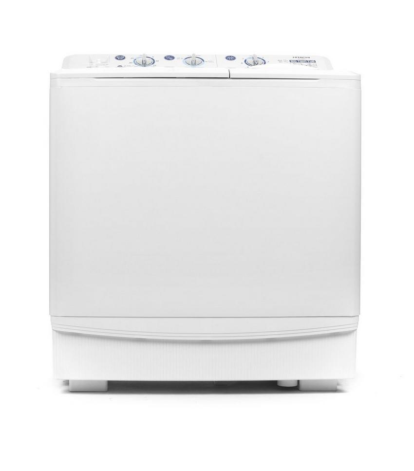 Hitachi Twin Tub Washer 13 kg, Air Jet Spin, White eXtra