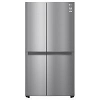 LG SBS Refrigerator 14.6Cu.ft, Freezer 8.2Cu.ft, Smart Inverter Compressor,Platinum Silver
