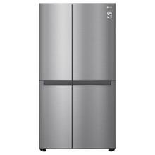 Buy LG SBS Refrigerator 14.6Cu.ft, Freezer 8.2Cu.ft, Smart Inverter Compressor,Platinum Silver in Saudi Arabia