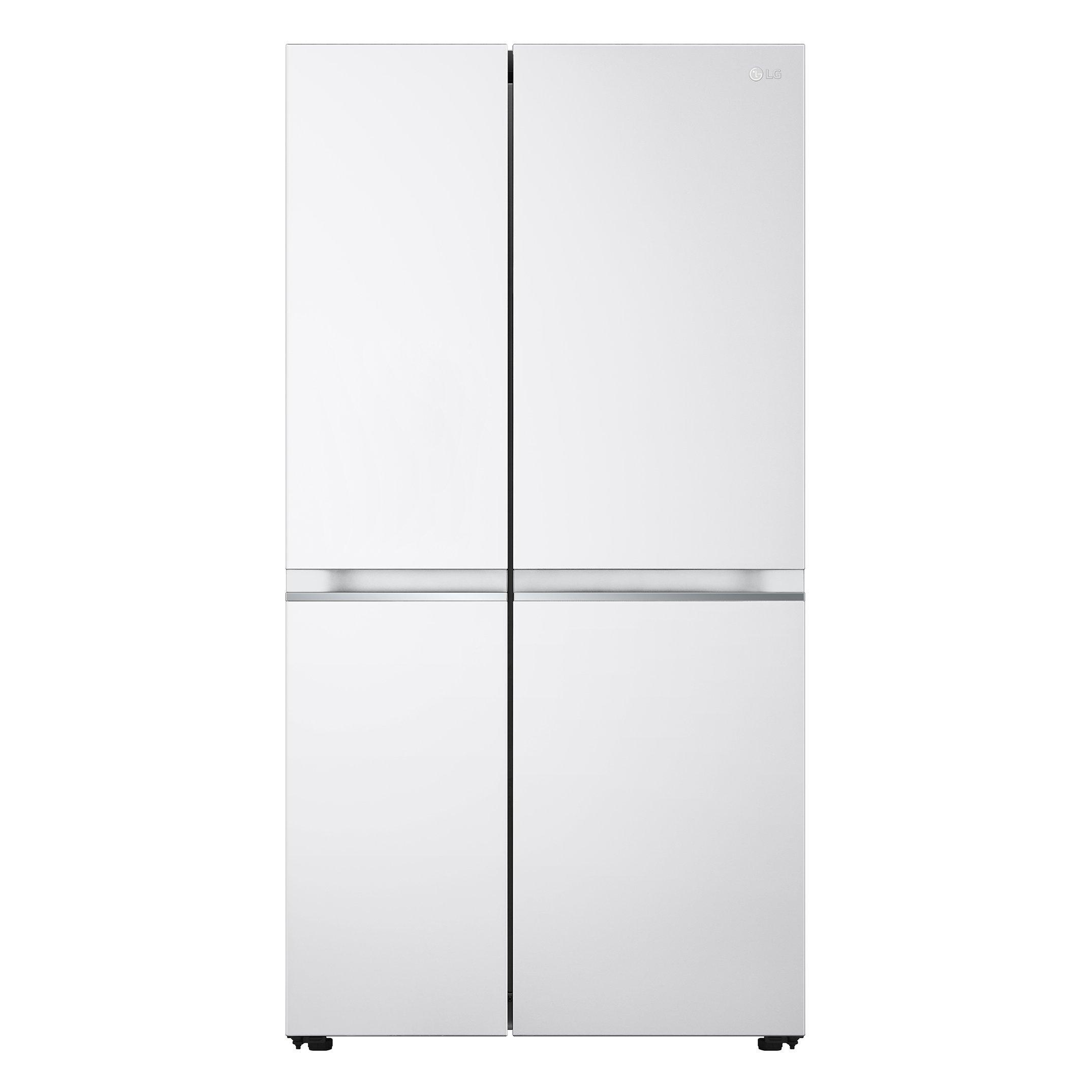 lg fridge freezer white