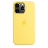 Apple iPhone 13 Pro Silicone Case with MagSafe, Lemon Zest