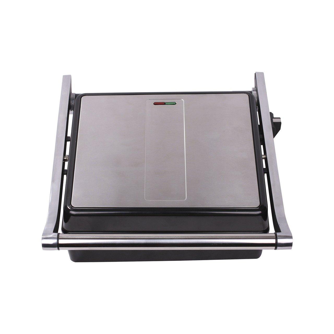 Clikon Electric Contact Toaster Grill Stainless Steel Body 2000W Black