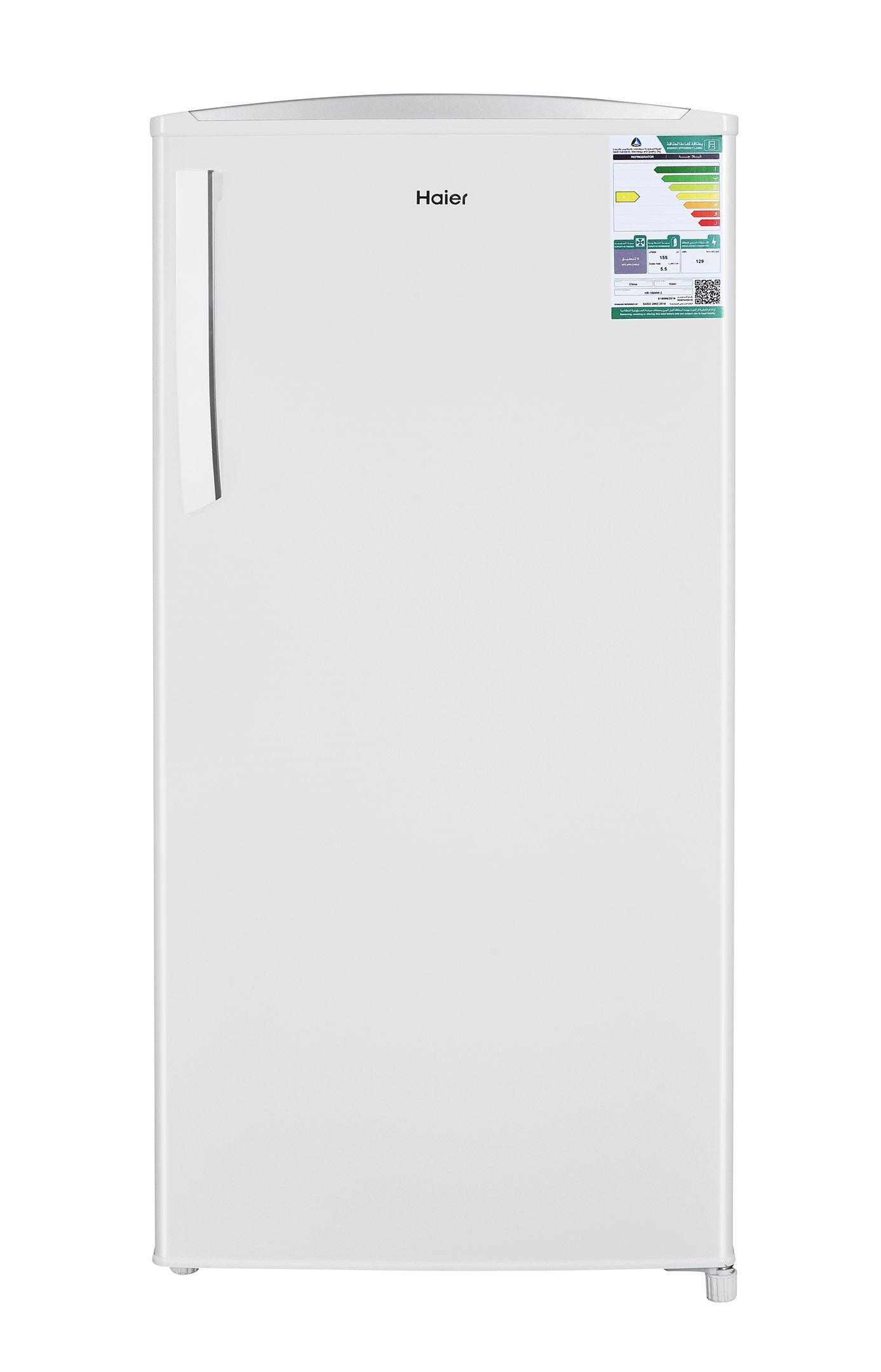 Haier Refrigerator Single Door, 5.5 Cu.Ft./155 Ltrs, White eXtra