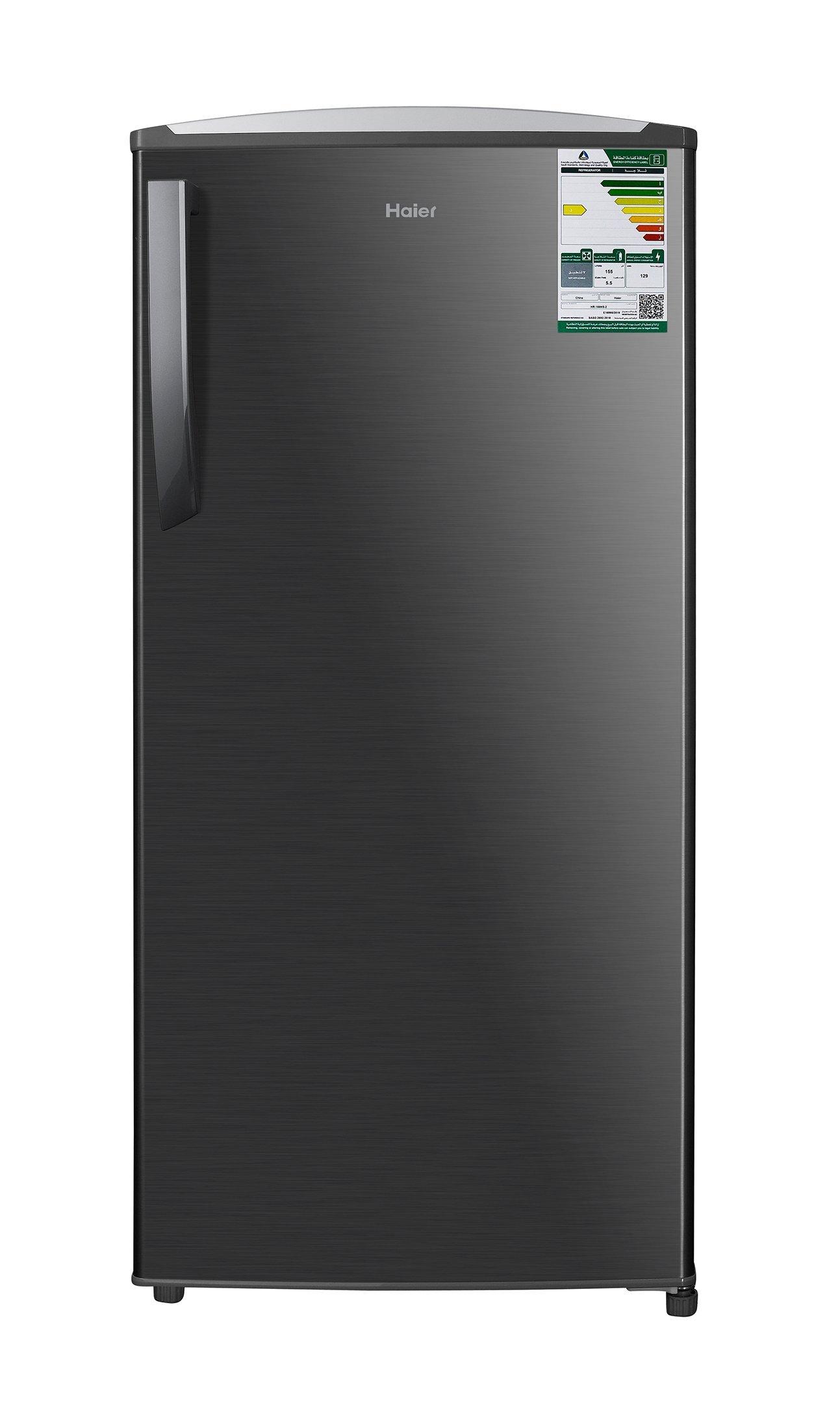 Haier Refrigerator Single Door, 5.5 Cu.Ft./155 Ltrs, Silver