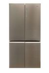 Haier Refrigerator Side by Side 4-Door, 20.6 Cu.Ft./585 Ltrs, Platinum Inox
