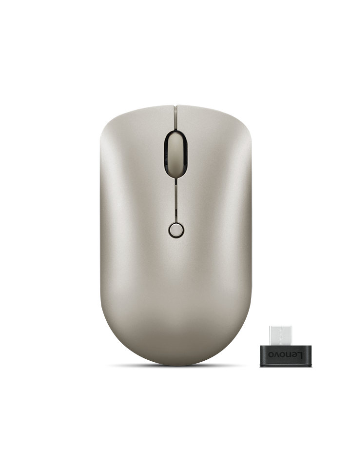 lenovo Lenovo 540 usb-c Compact Wireless Mouse usbc 9.6 cm GY51D20873, Color: Sand, Connection Type: USB-C dongle, Made In: China, Product Type: Wireless Mouse, Battery Included: Yes, Length: 9.6 cm, Connectivity Technology: Wi-Fi, 5.6 cm, 800 DPI, 1600 DPI, 2400 DPI, LENOVO, 0.055 kg, 3.5 cm, Windows