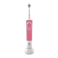 ORAL-B VITALITY Power Toothbrush, 3D White, Rechargeable, Pink.