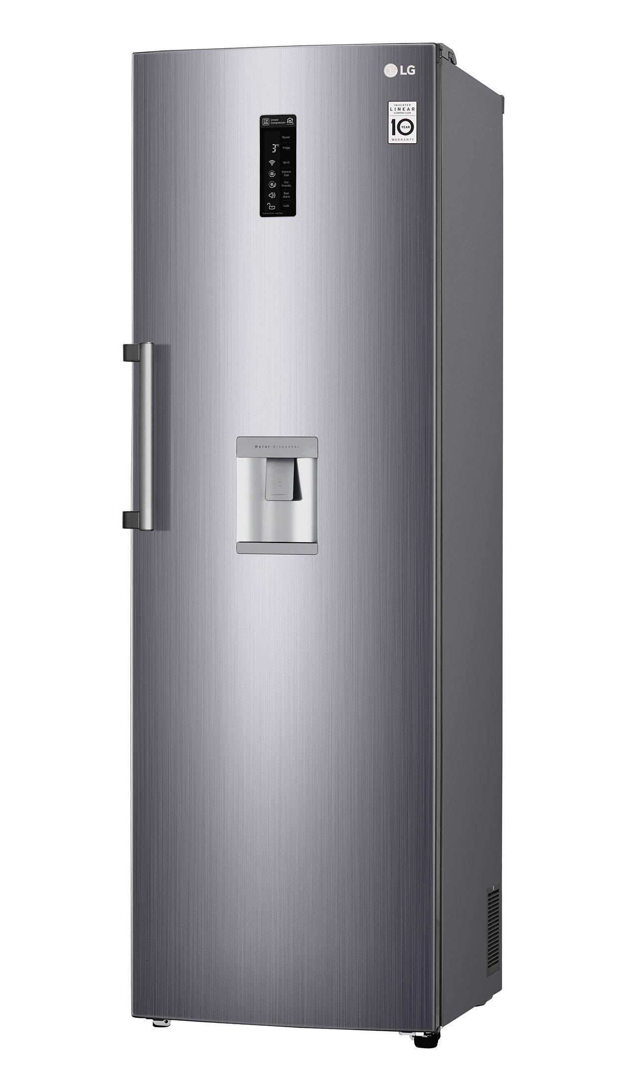 Lg upright on sale fridge freezer