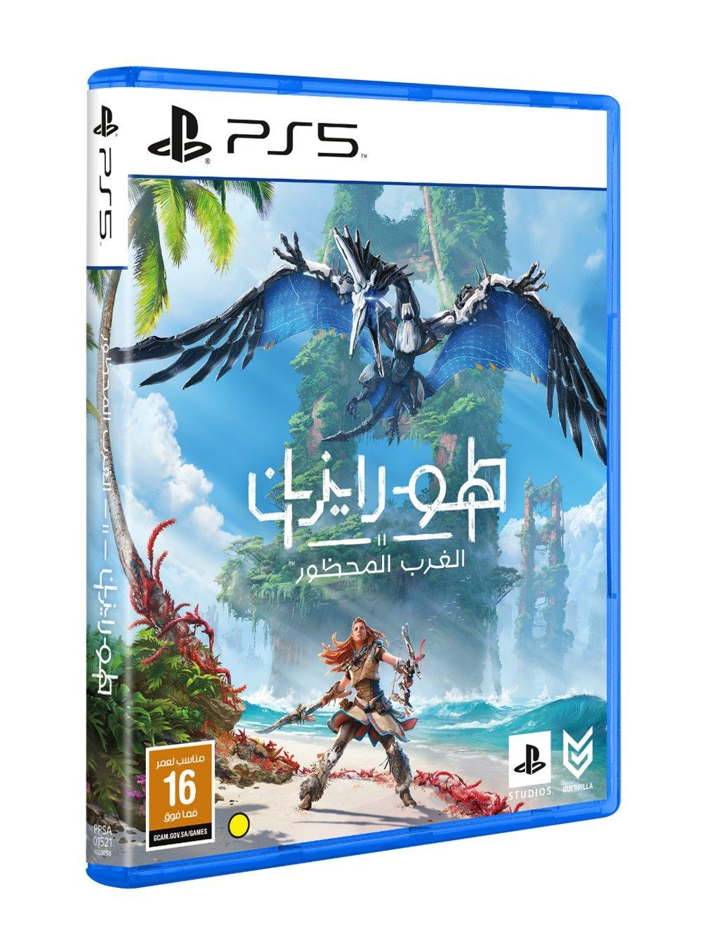 Sony SONY Horizon Forbidden West SC-PS5-HFORBIDDEN--FREE, Compatibility: Playstation, Genre: Action-Adventure, Made In: China, Platform: PS5, Publisher: Sony, Rated Age: 16+, Type: Game