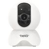 telo, cam vision, 3MP 2K Indoor Camera, 360 Degree coverage,White