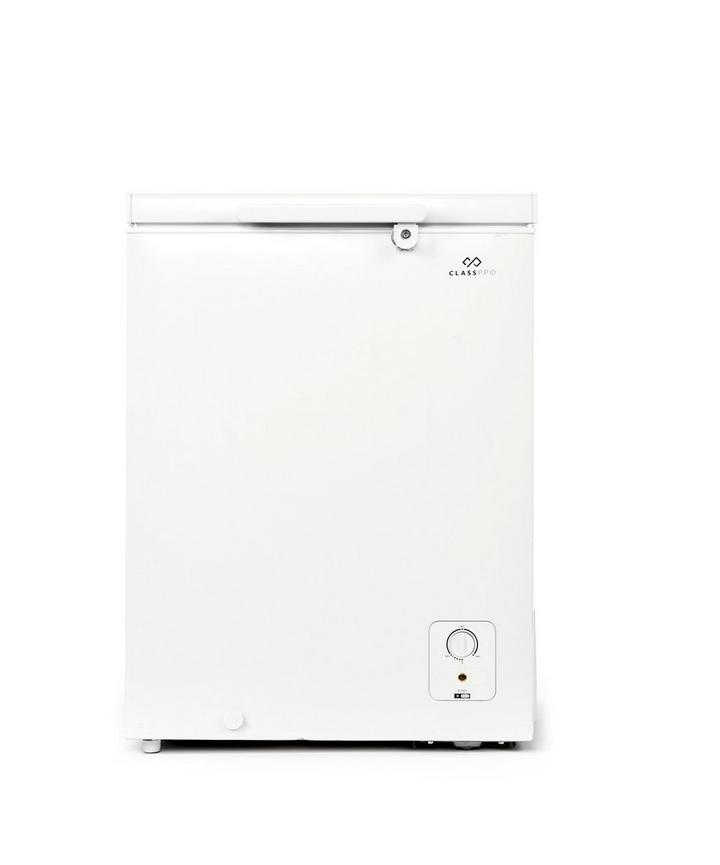 Classpro Chest Freezer, Net Capacity 144L, R600a, White - eXtra
