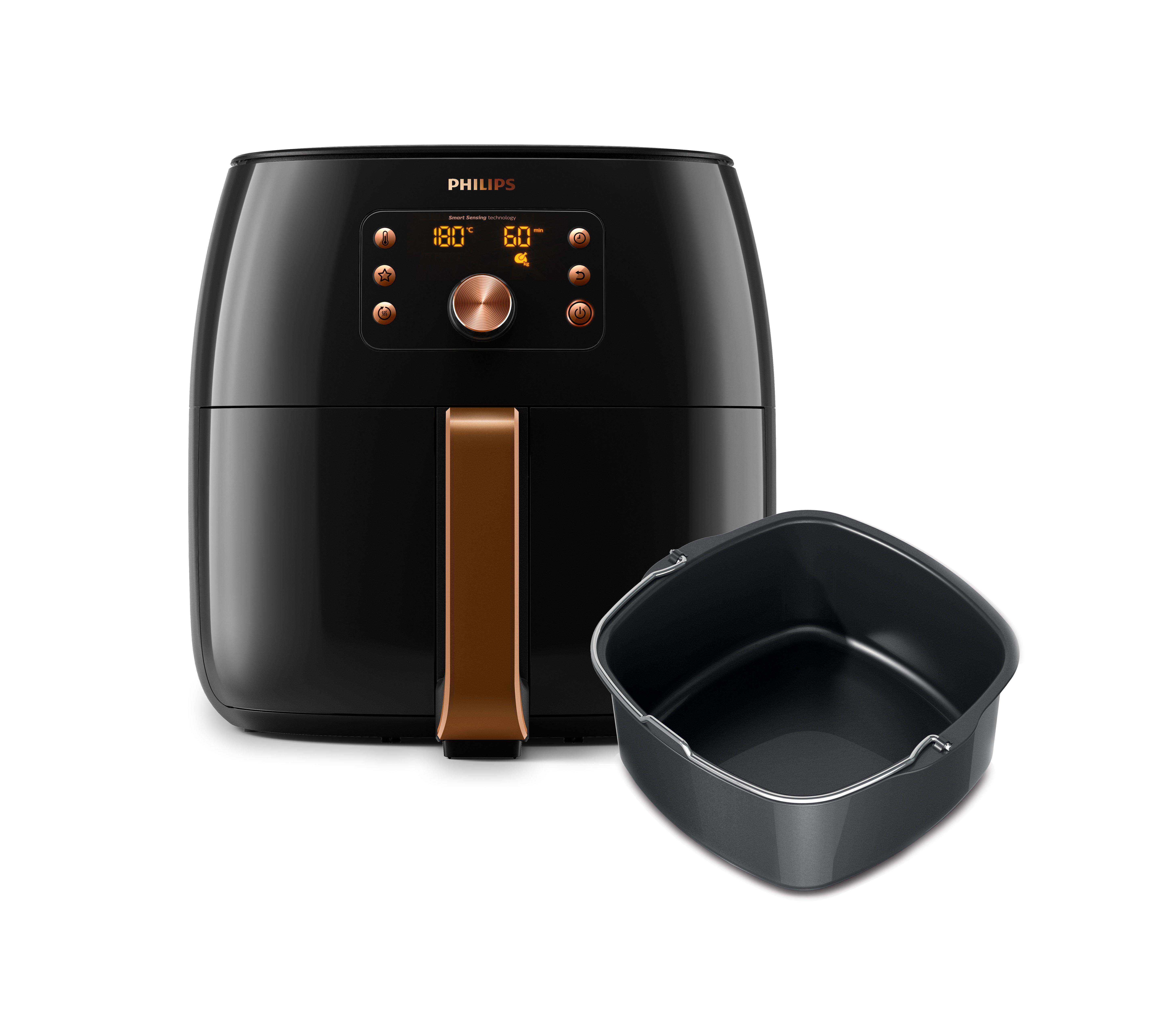 Philips Premium Digital Smart Sensing XXL Airfryer, Black