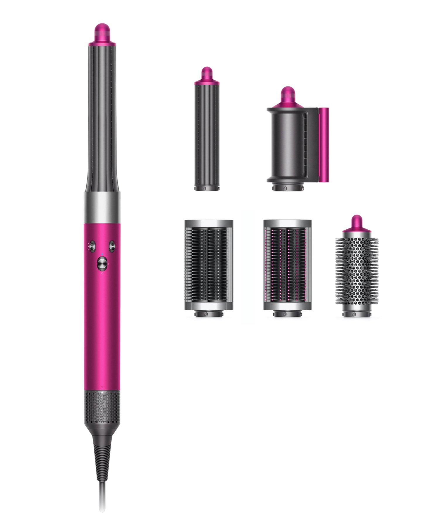 Dyson AirWrap Long Barrel Complete 308C, Nickel/Fuchsia