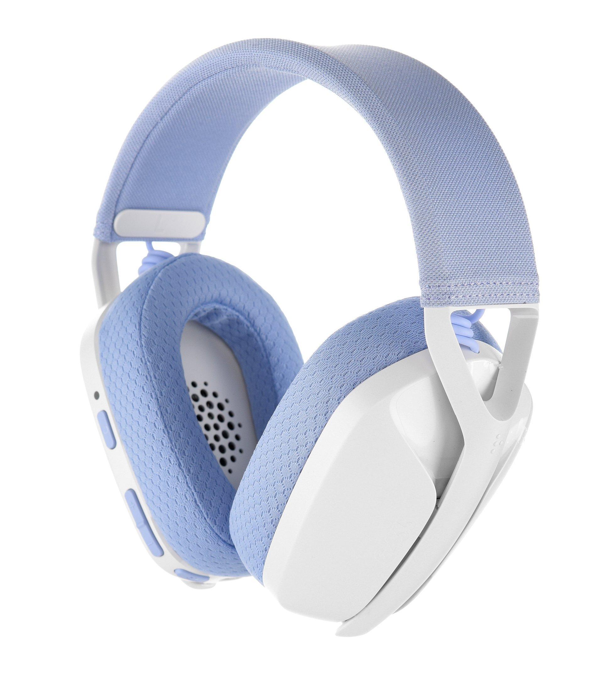 LOGITECH G435 Gaming Headset, Wireless, White - eXtra