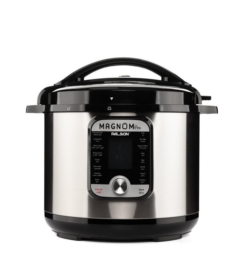 PALSON Magnum Pro Electric Pressure Cooker 12L 1800W Silver eXtra