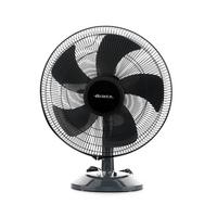 Ariete Ven Desk Fan 16inch Gymetal, 60W, Black
