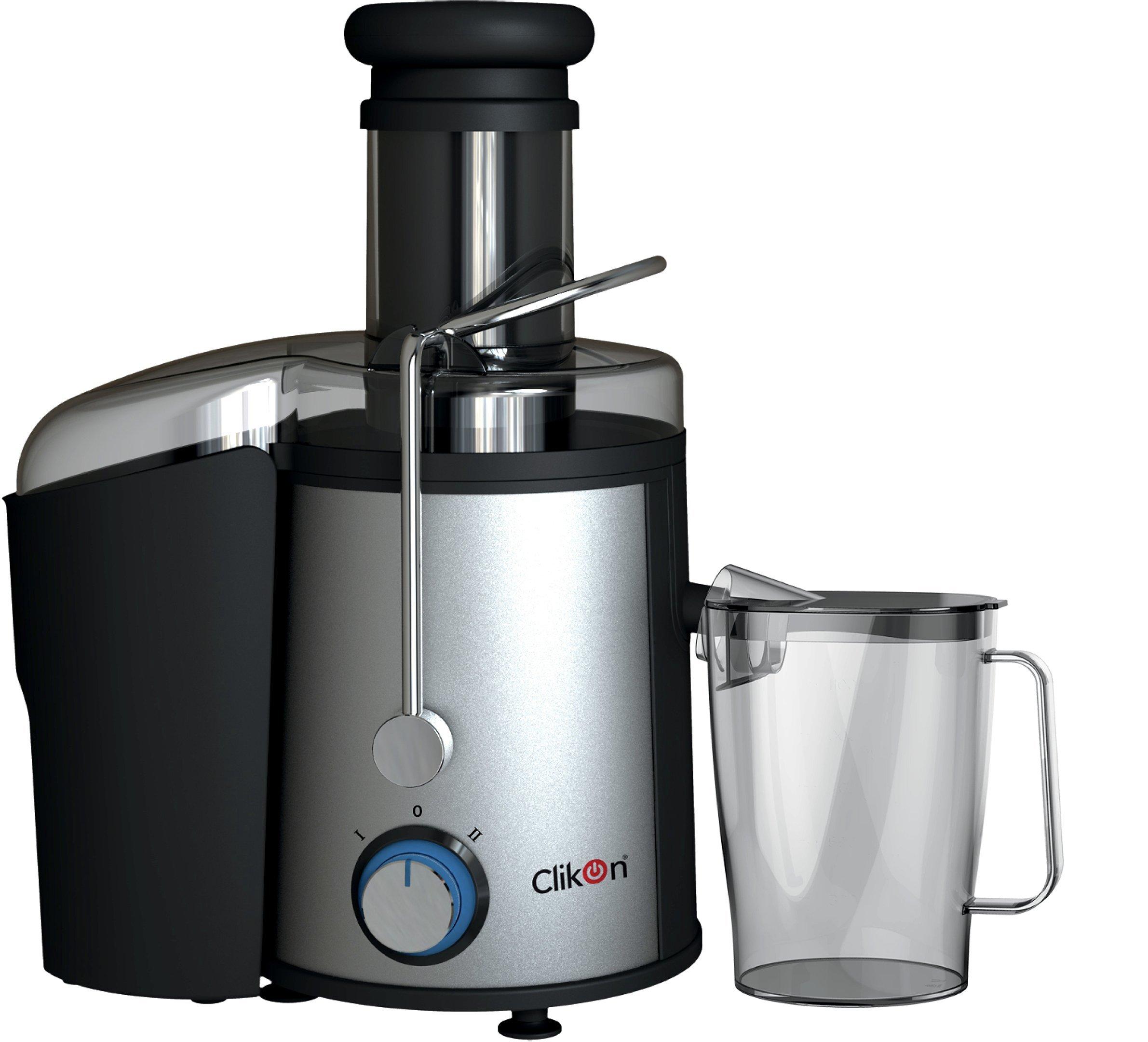 Clikon Juice Extractor, 2.0L, 800W, Black/Silver eXtra Bahrain