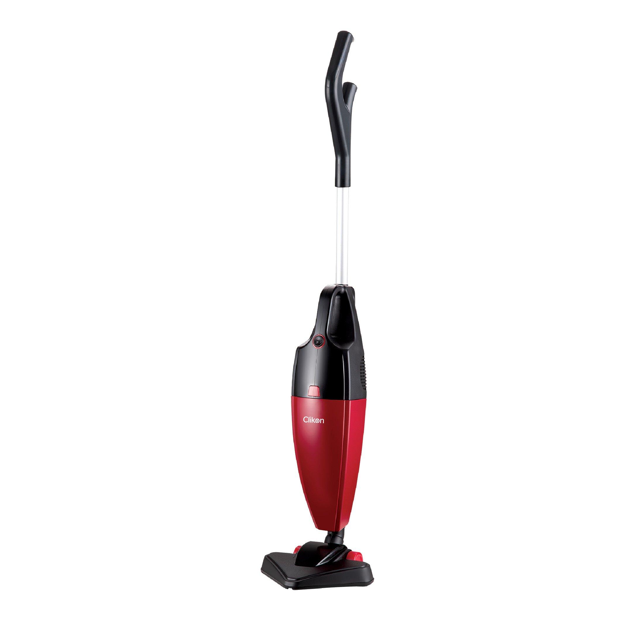 Clikon Handheld/Stick Vacuum Cleaner Dry Bagless, 2.0L, 800W Red/Black