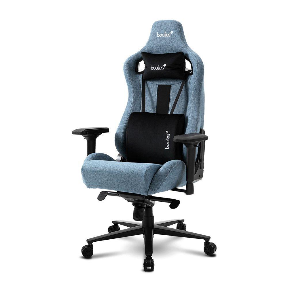 Boulies Gaming Chair Elite Fabric Blue eXtra Saudi