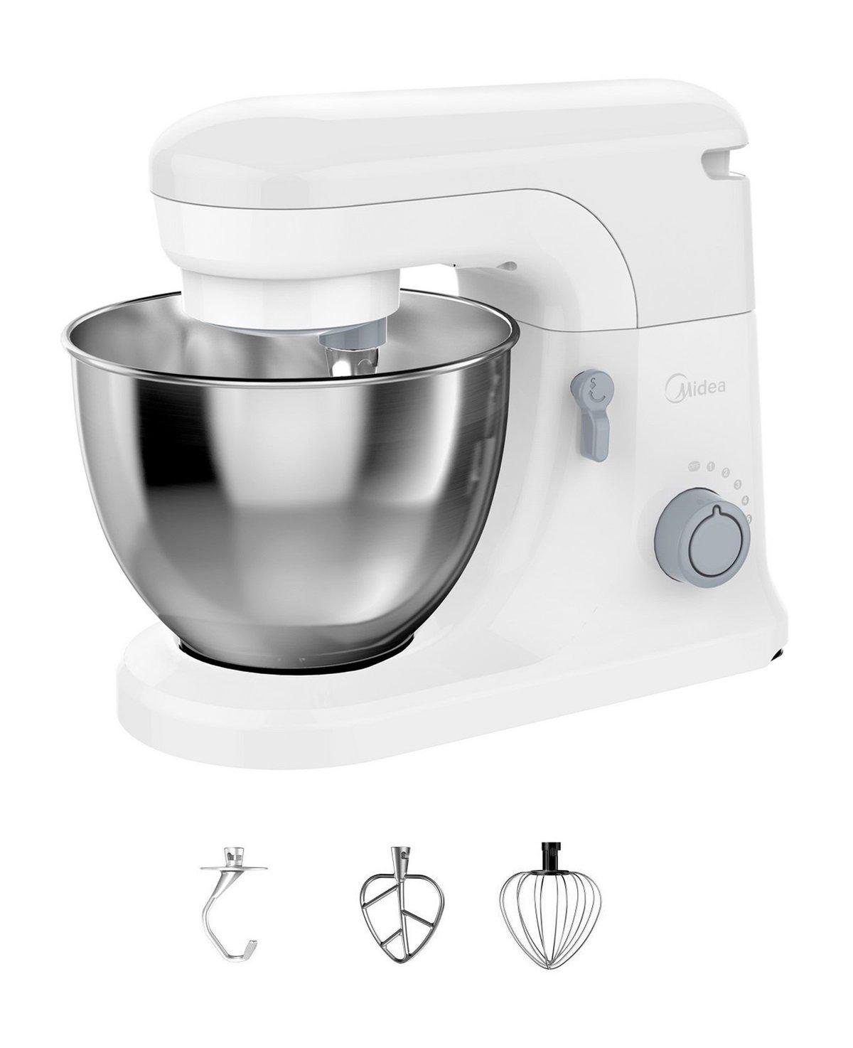 Midea, 4.5L Kitchen Machine Stand Mixer, 400W, White eXtra Bahrain