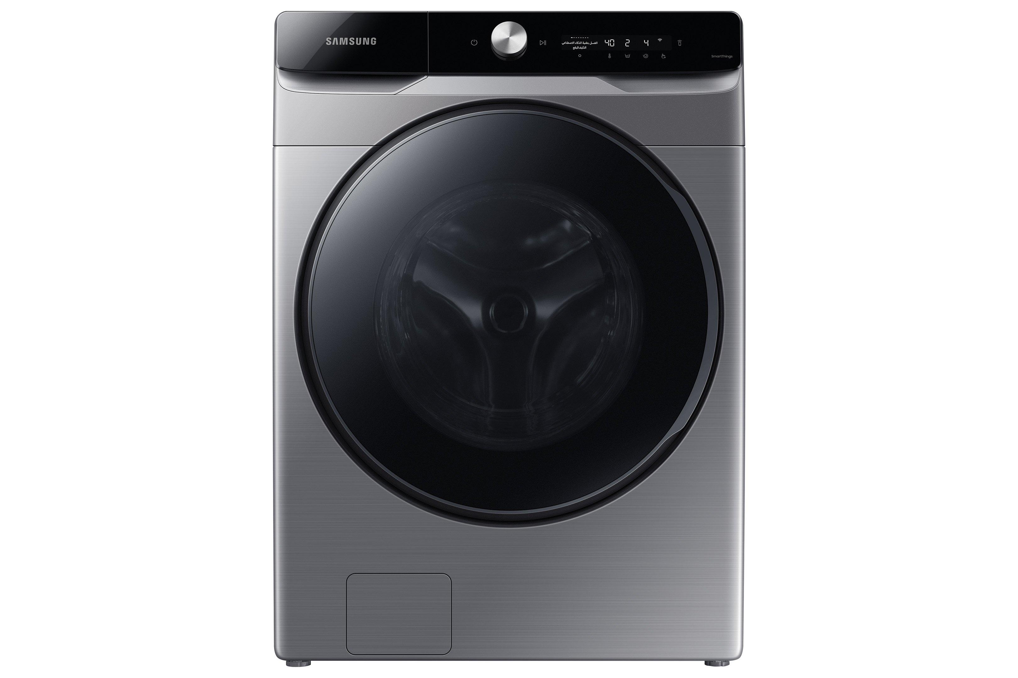 Buy Samsung Front Load Washer Dryer Combo 18KG/11KG, Direct Drive, WIFI, Inox in Saudi Arabia