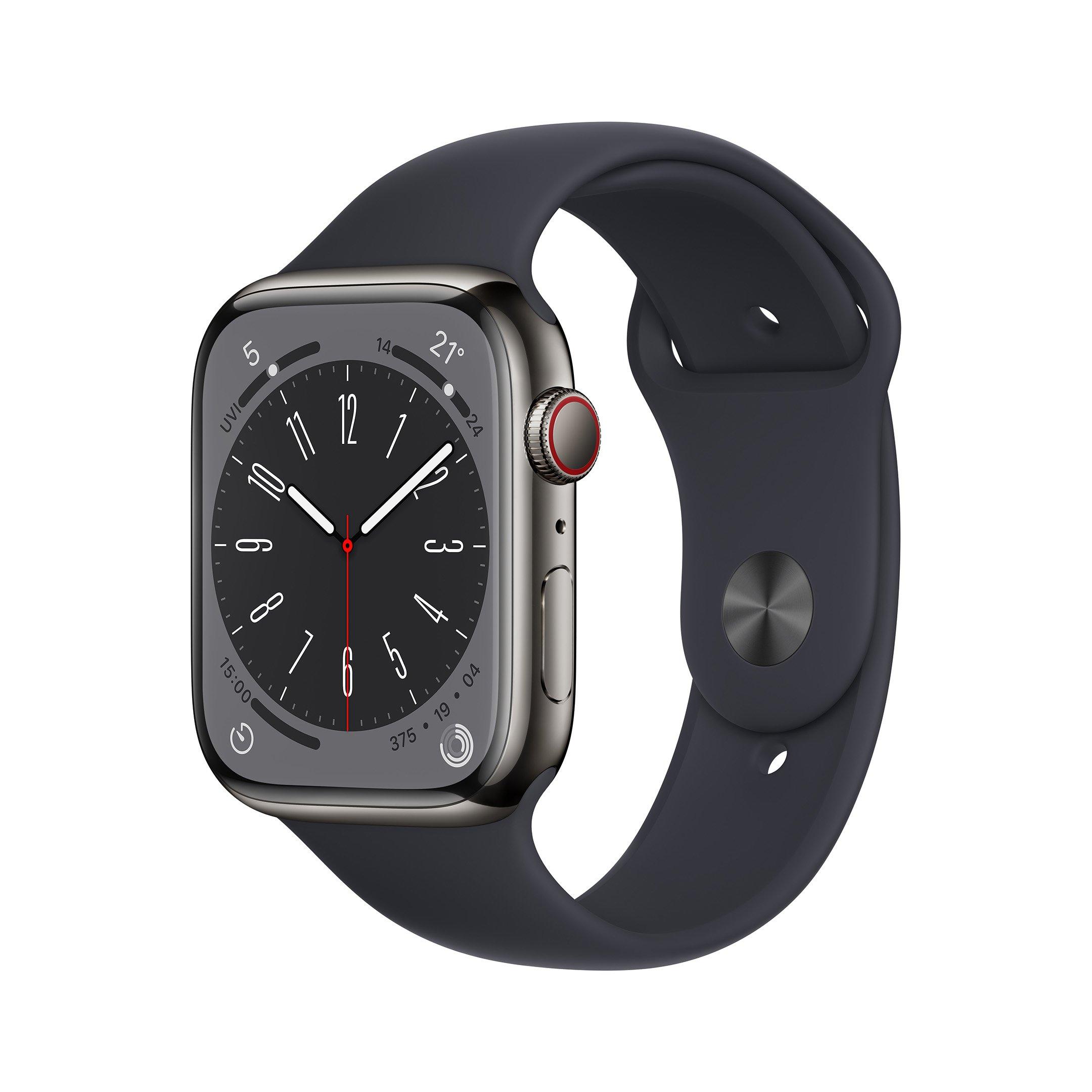 Apple Watch Series GPS Cellular 45mm Graphite Case with