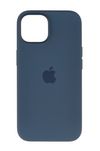 Apple iPhone 14 Silicone Case with MagSafe ,Storm Blue