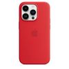 Apple iPhone 14 Pro Silicone Case with MagSafe ,(PRODUCT)RED