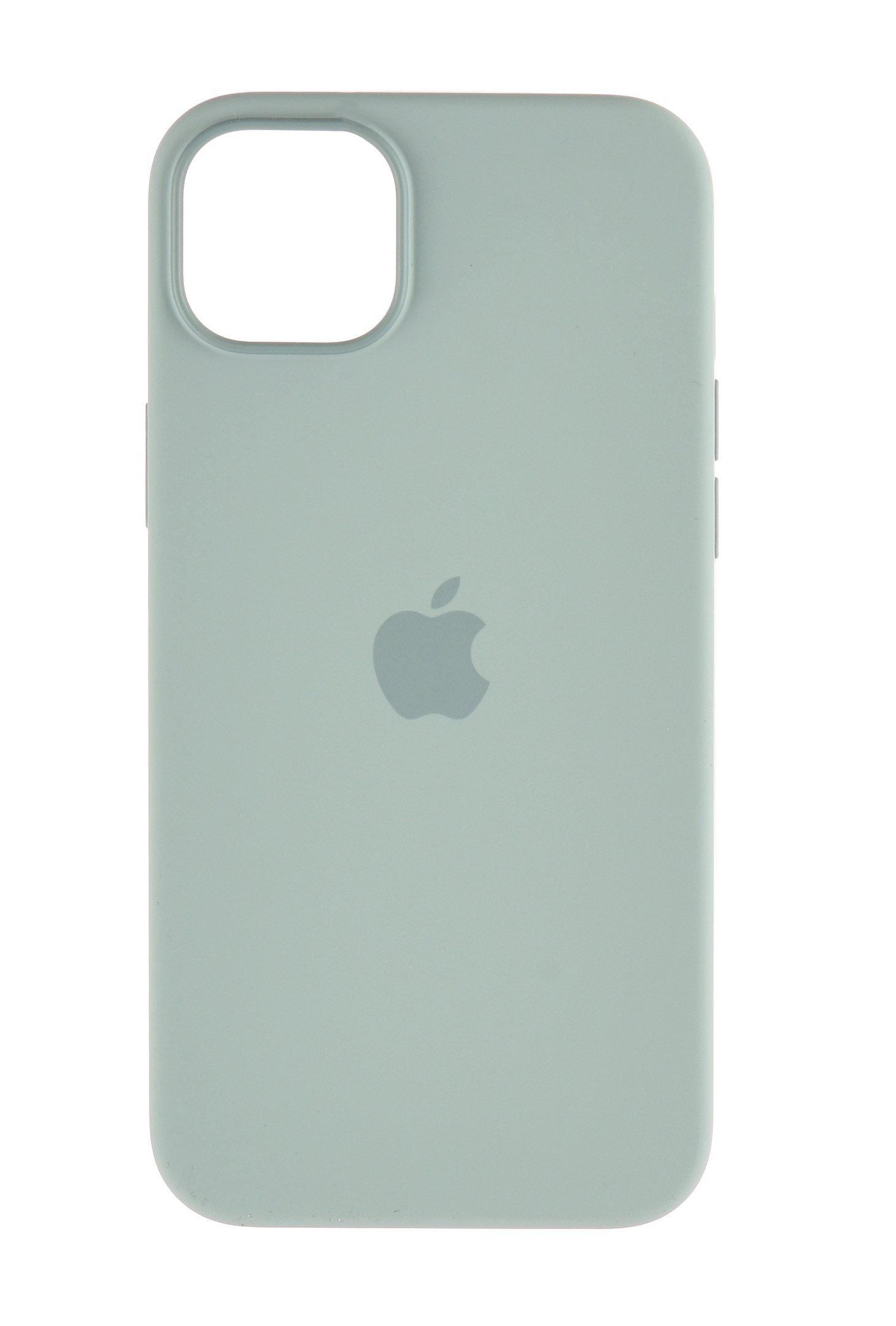 Buy Apple iPhone 14 Plus Silicone Case with MagSafe ,Succulent in Saudi Arabia