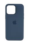 Apple iPhone 14 Pro Max Silicone Case with MagSafe ,Storm Blue