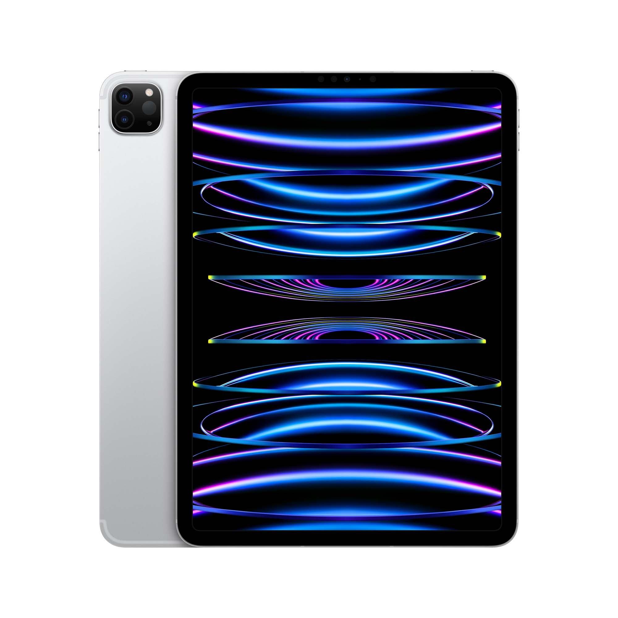Buy Apple iPad Pro 2022, Wi-Fi + Cellular, 11 inch, 256GB, Silver in Saudi Arabia