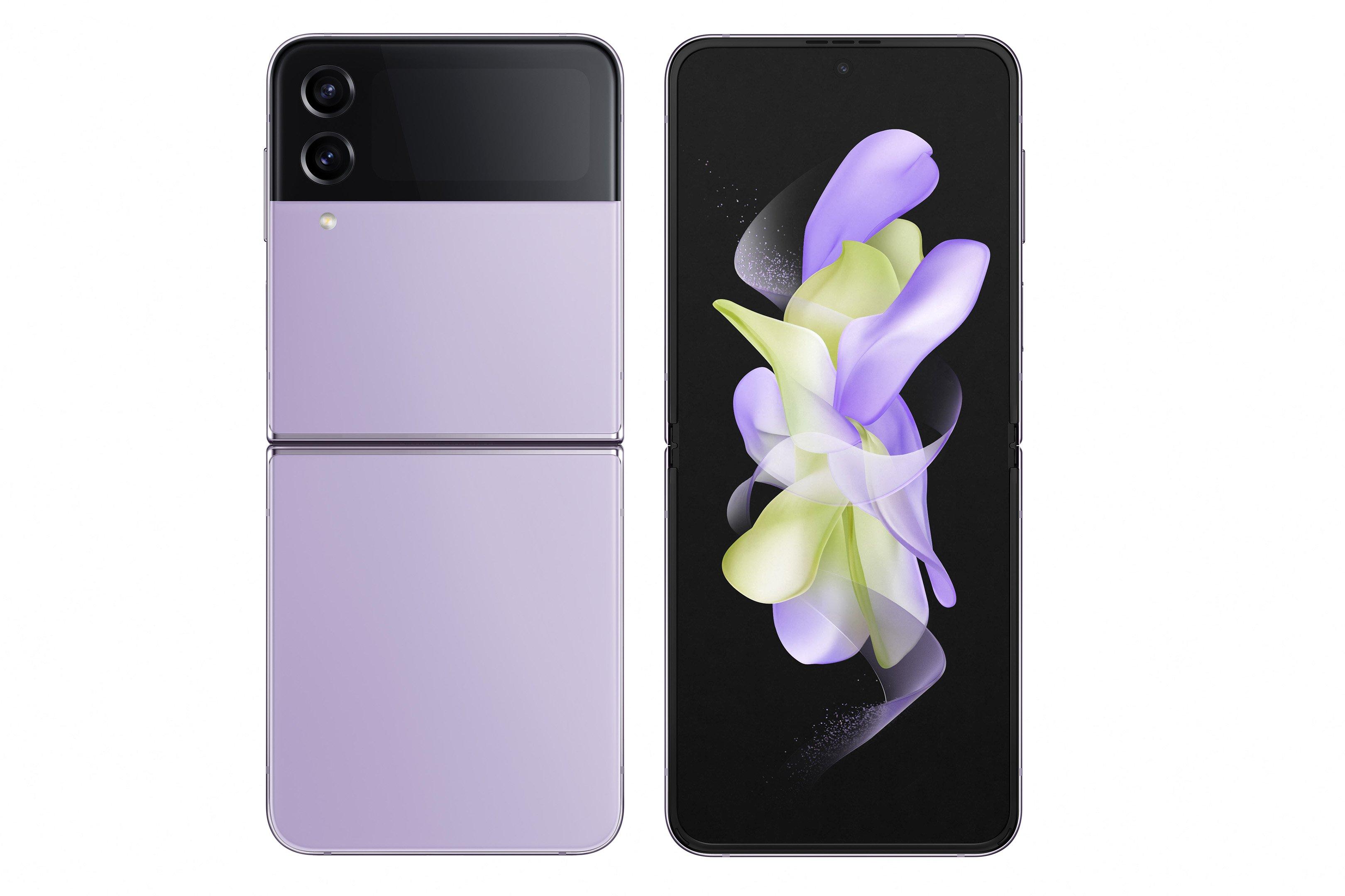 galaxy z flip 4 violeta