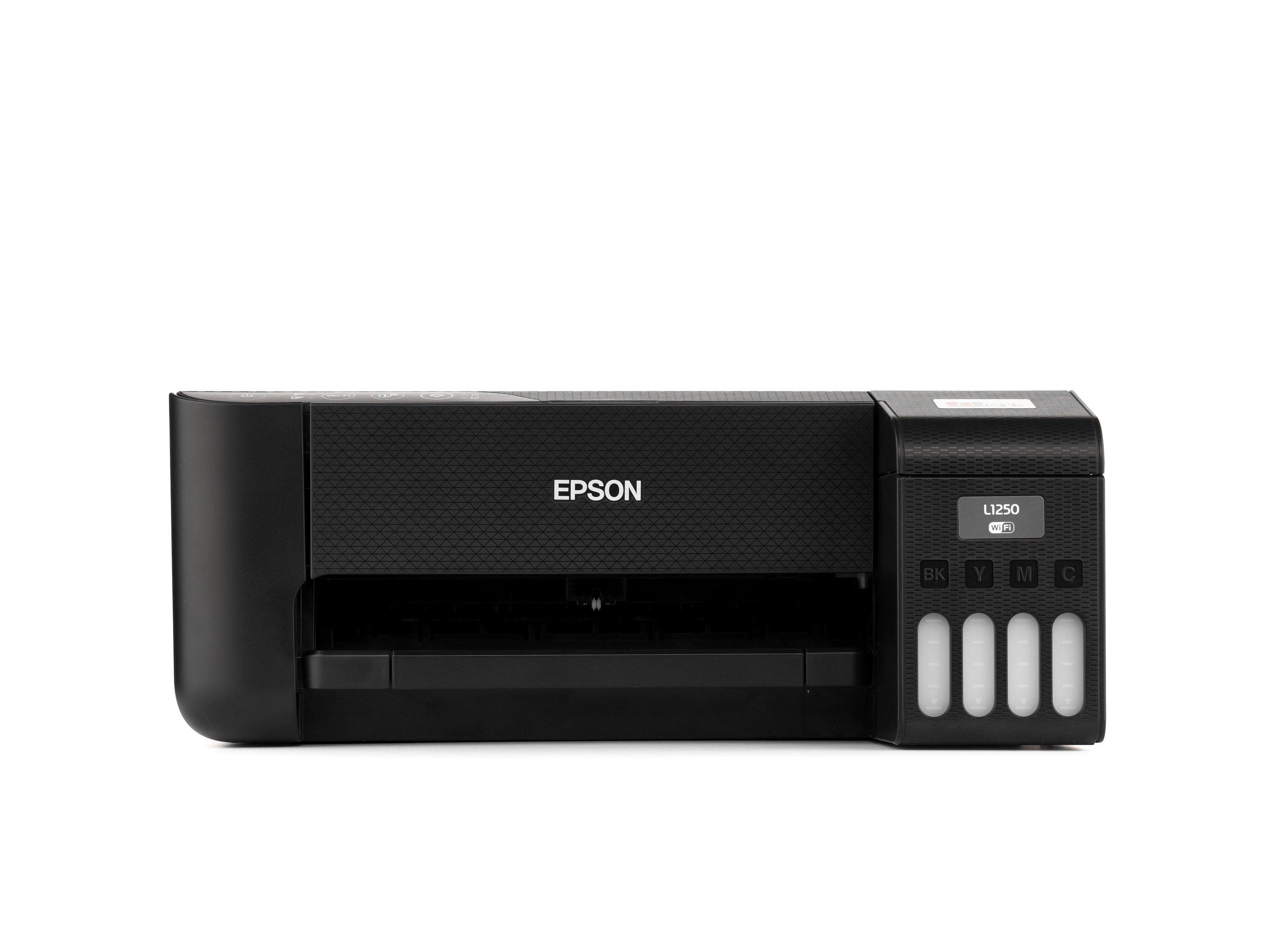 Buy EPSON L1250 Tank Printer, Print, Wi-Fi, USB, Borderless Printing, Black in Saudi Arabia