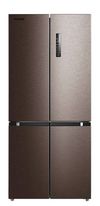 Toshiba SBS French Door Refrigerator, 16.2 Cu.ft, 457L, Inverter,Satin Grey