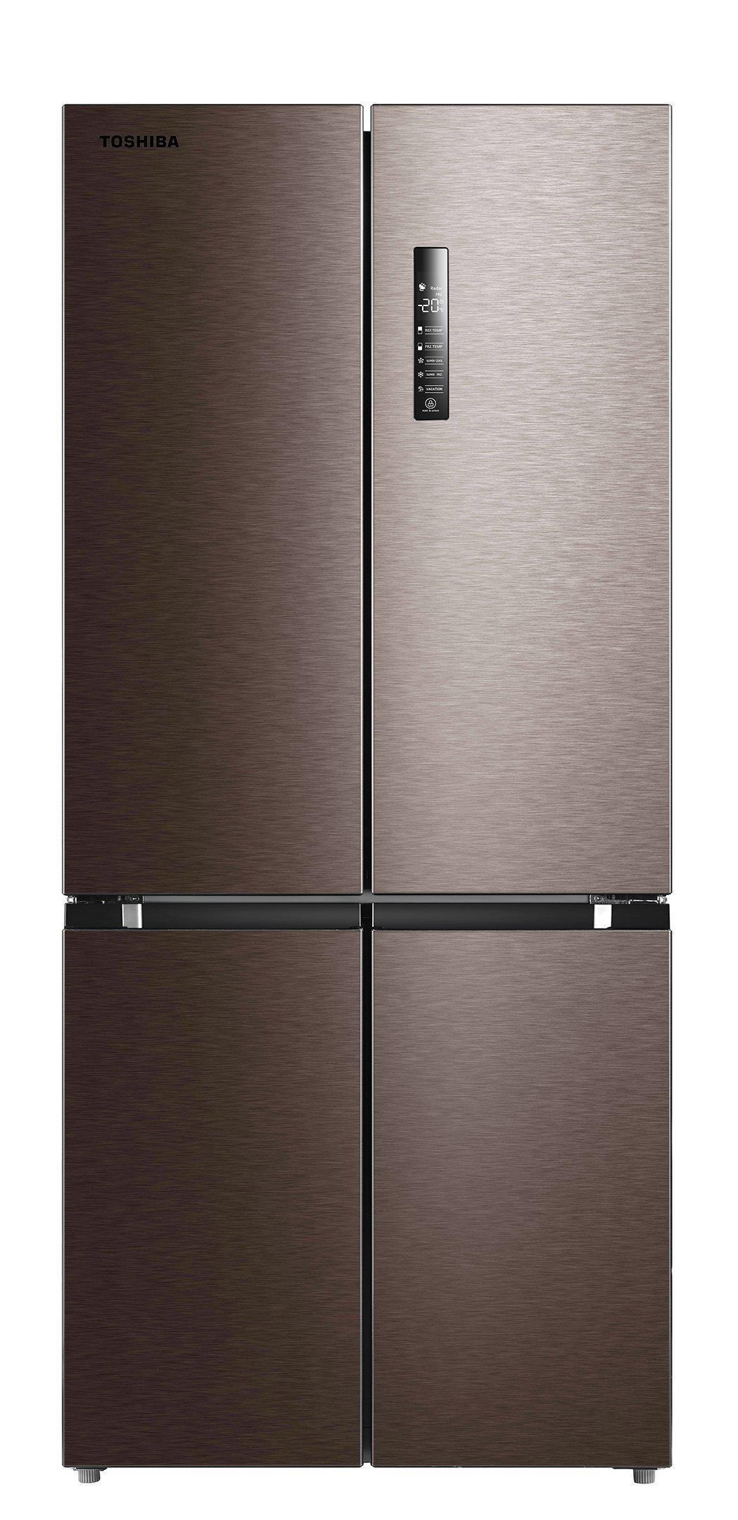 Toshiba SBS French Door Refrigerator 11.9Cu.ft Freezer 4.3Cu.ft