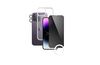 XONDA iPhone 14 Pro Max Package, Case & Screen Protection Privacy & Camera lens & MagSafe Plate, Bla