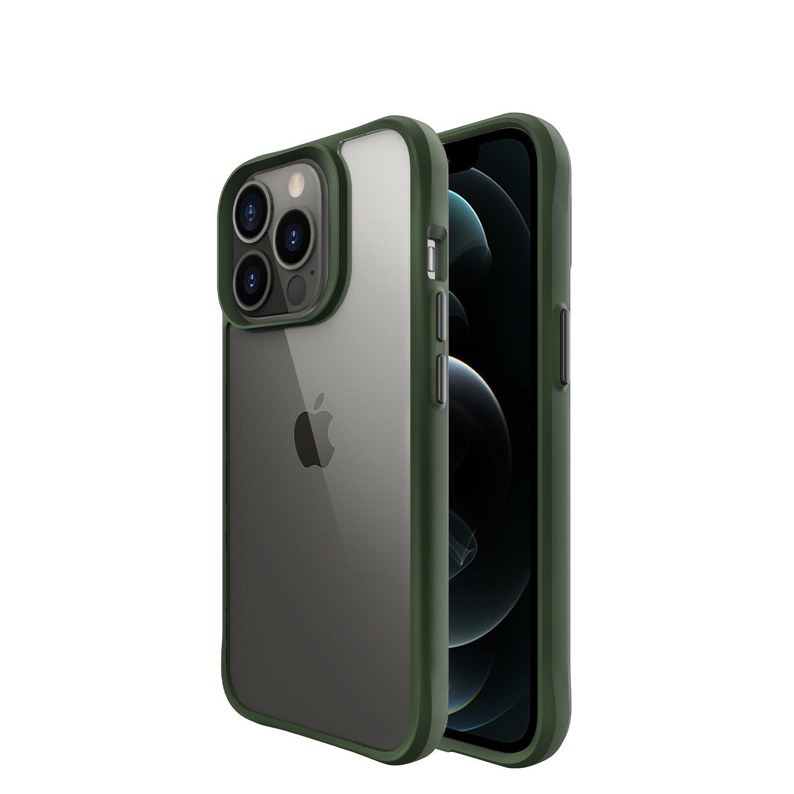 Jinya XPRO Protecting Case for iPhone 14 Pro, Military Standard, Green