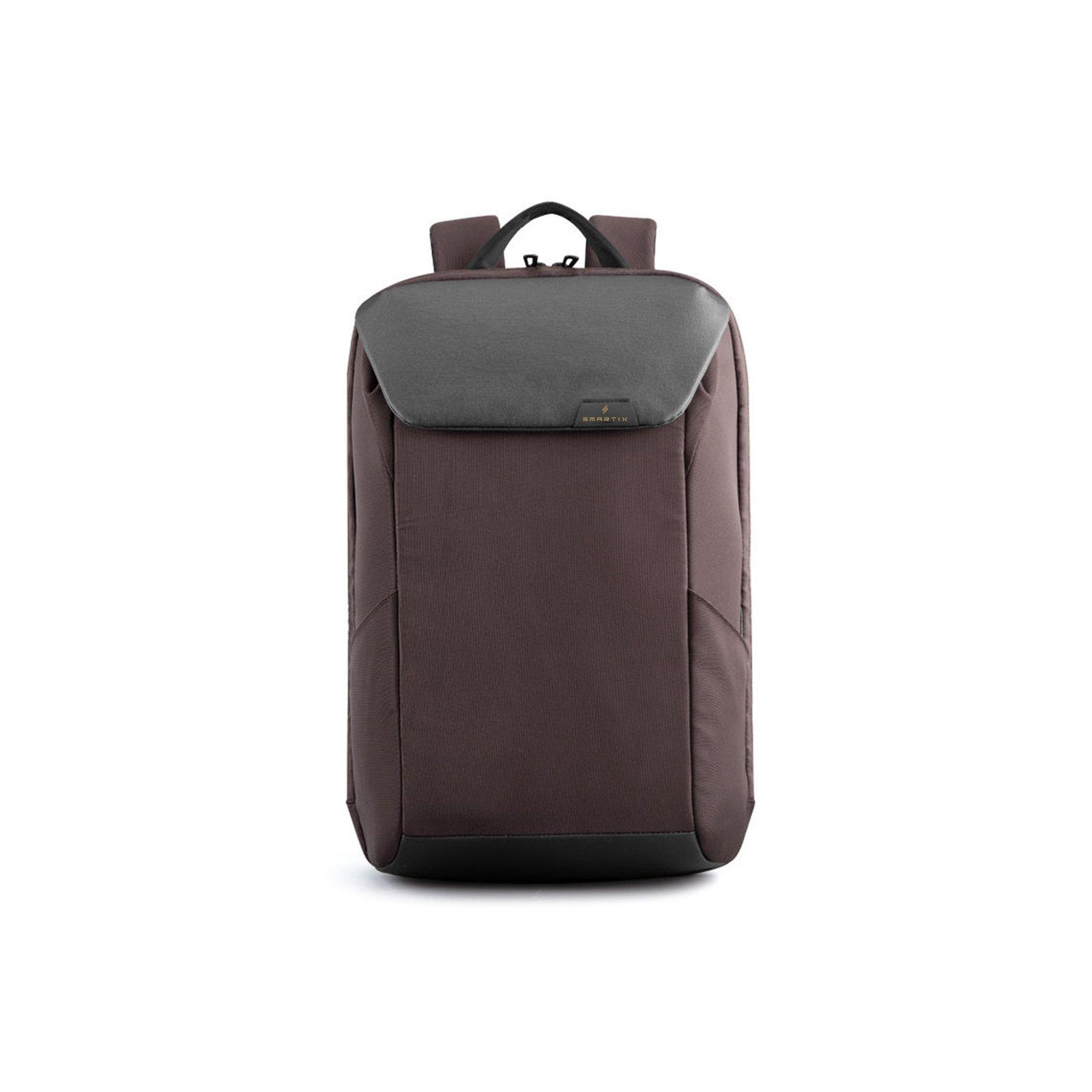 Smart PREMIUM URBAN NOMADS 15.6Inch Laptop Backpack Brown eXtra Bahrain