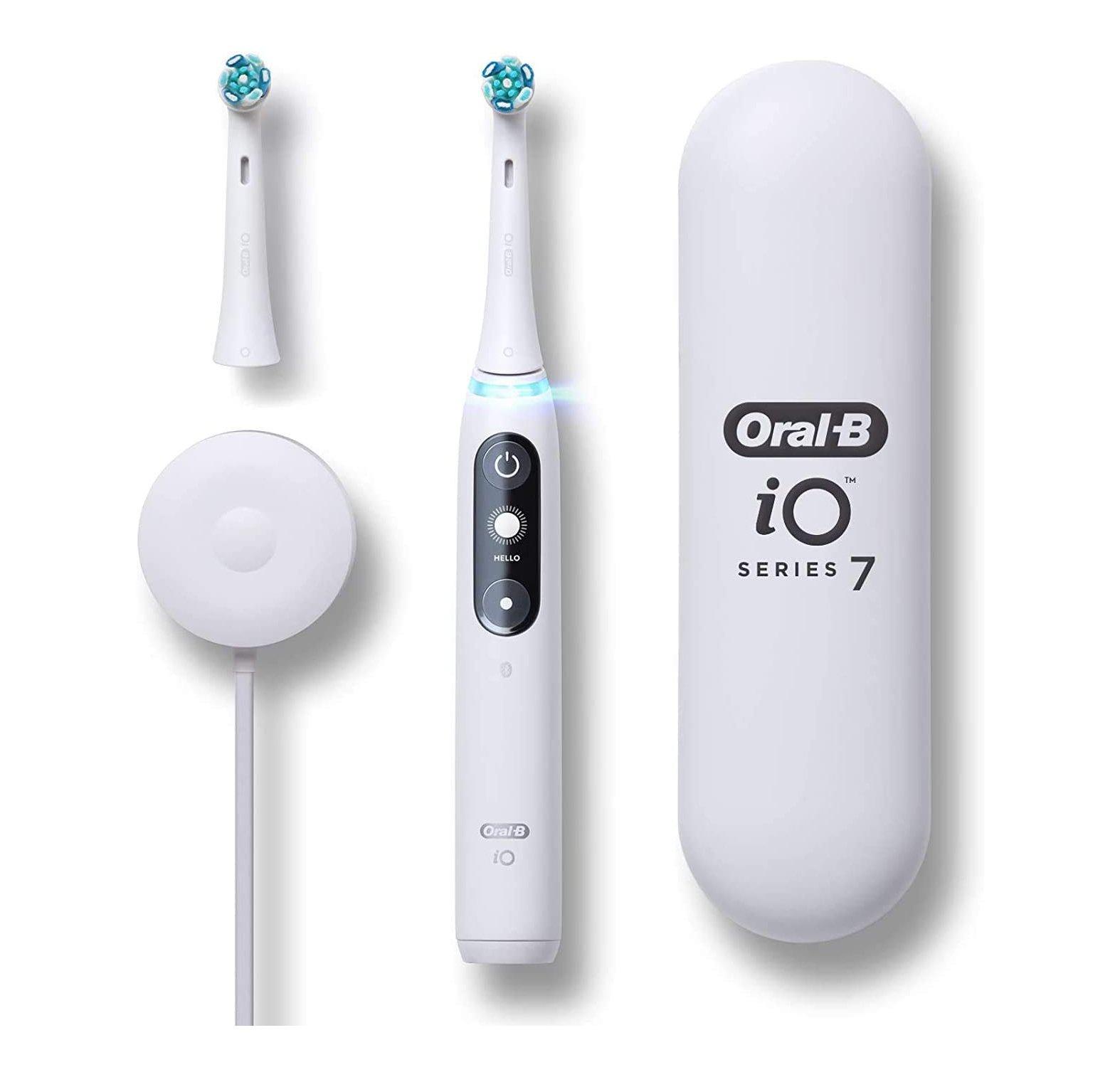 Oral-B IO Series 7 Electric Toothbrush With 2 Replacement Brush Head ...