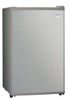 Daewoo Compact Refrigerator 2.7Cu.Ft,2L Bottle Rack, Silver