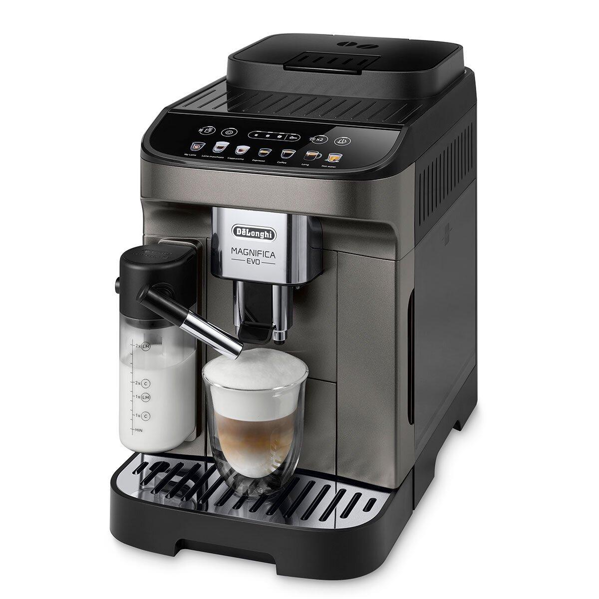 Delonghi Automatic Espresso Coffee Machine,1.8L, 15Bar, 1450W Titanium